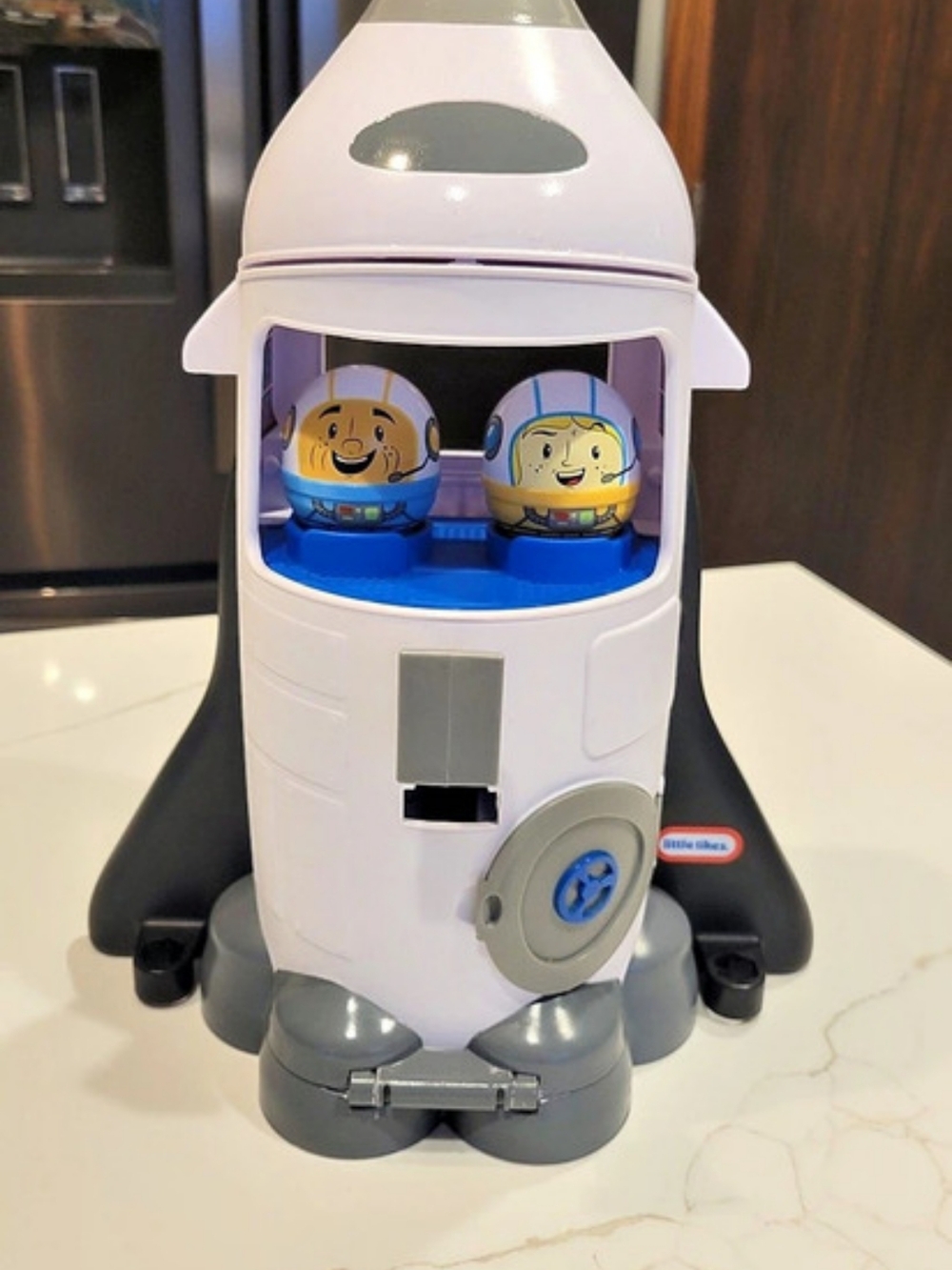 Little Tikes DiscoverSounds Rocket Toy with 2 Astronaut Figures